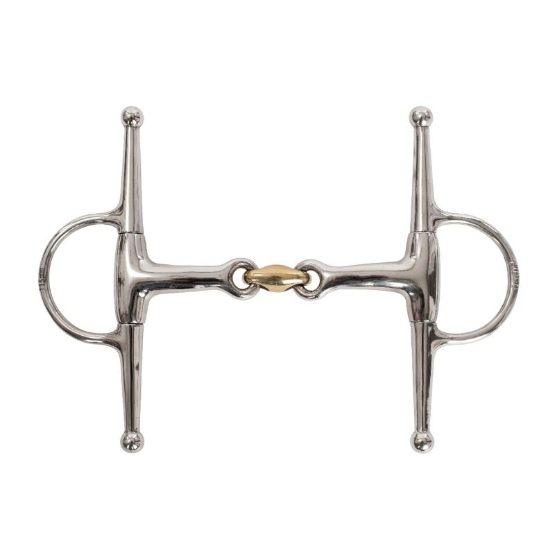 Fullcheek-Gebiss Doppelt gebrochenes Curved