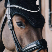 Haube Wellington Glitter Schwarz Haube Wellington Glitter Schwarz