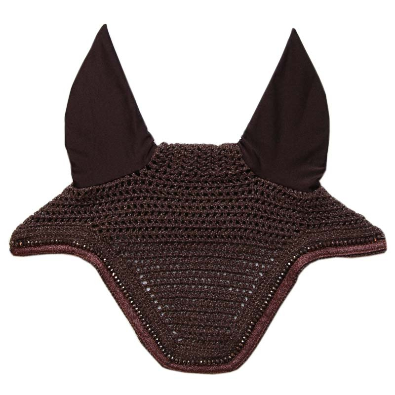 Haube Wellington Glitter Braun