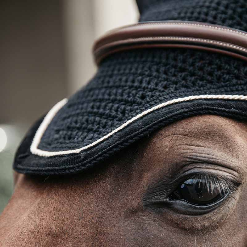 Fliegenhaube Wellington Corduroy Schwarz