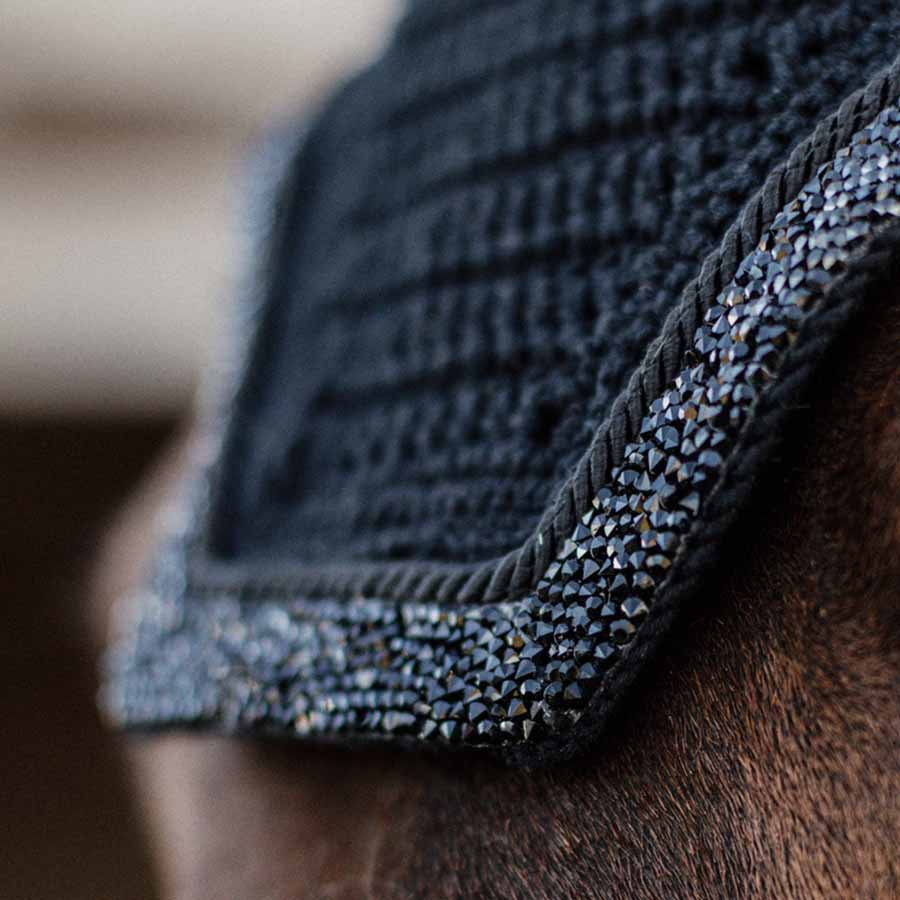 Haube Wellington Glitter Stone Soundless Schwarz