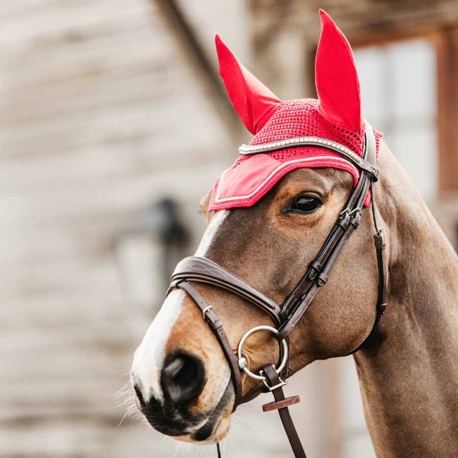 Haube Wellington Velvet Rot
