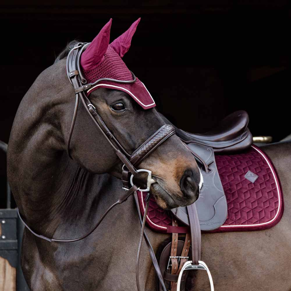 Haube Wellington Velvet Bordeaux
