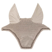 Fliegenhaube Wellington Samt Perlen Beige Fliegenhaube Wellington Samt Perlen Beige