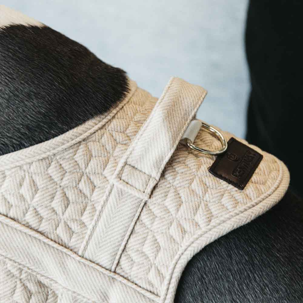 Hundegeschirr Wool Beige