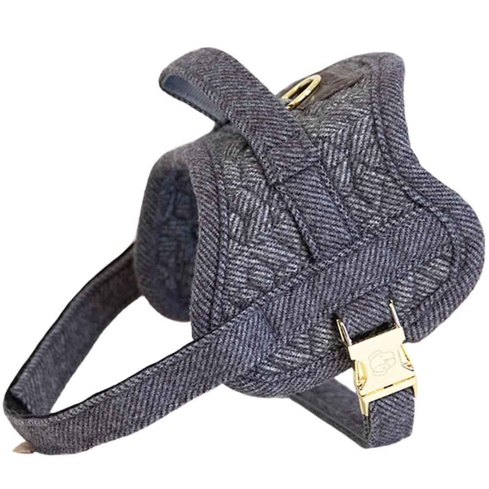 Hundegeschirr Wool Grau