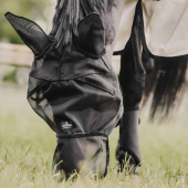 Fliegenhaube Classic mit Ohren und Nase Schwarz Fliegenhaube Classic mit Ohren und Nase Schwarz