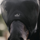 Fliegenhaube Classic mit Ohren Schwarz Fliegenhaube Classic mit Ohren Schwarz