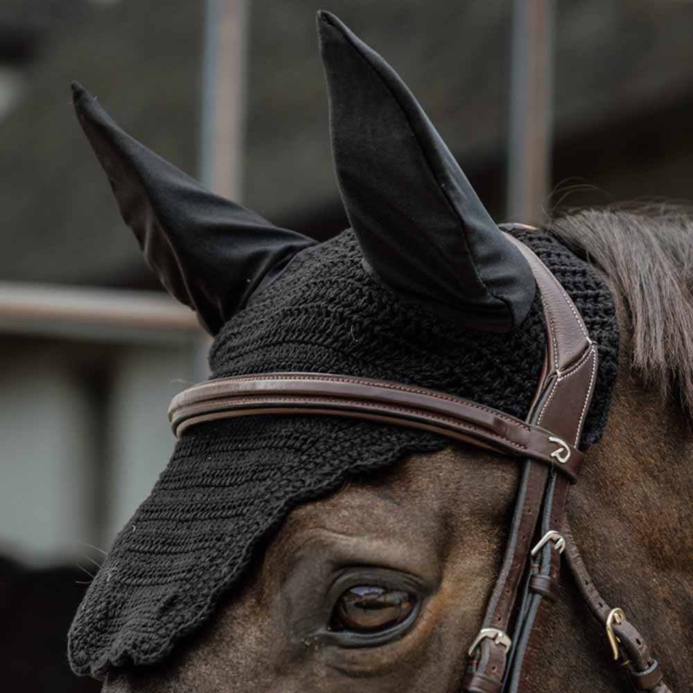 Fliegenhaube Wellington Welle Schwarz