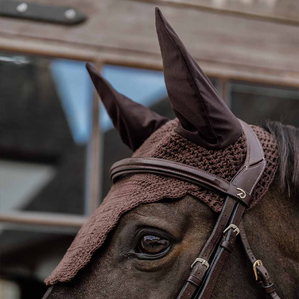 Fliegenhaube Wellington Welle Braun