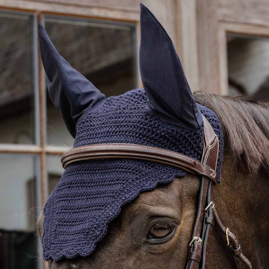 Fliegenhaube Wellington Welle Marineblau