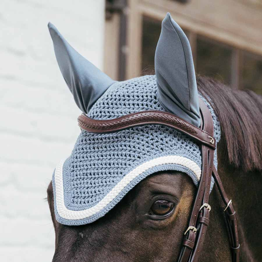 Haube Wellington Plaited Cord Hellblau
