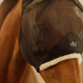 Fliegenhaube mit Ohren Skin Friendly Schwarz Fliegenhaube mit Ohren Skin Friendly Schwarz