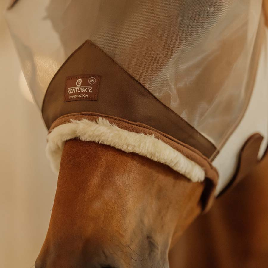 Fliegenhaube mit Ohren Skin Friendly Silber