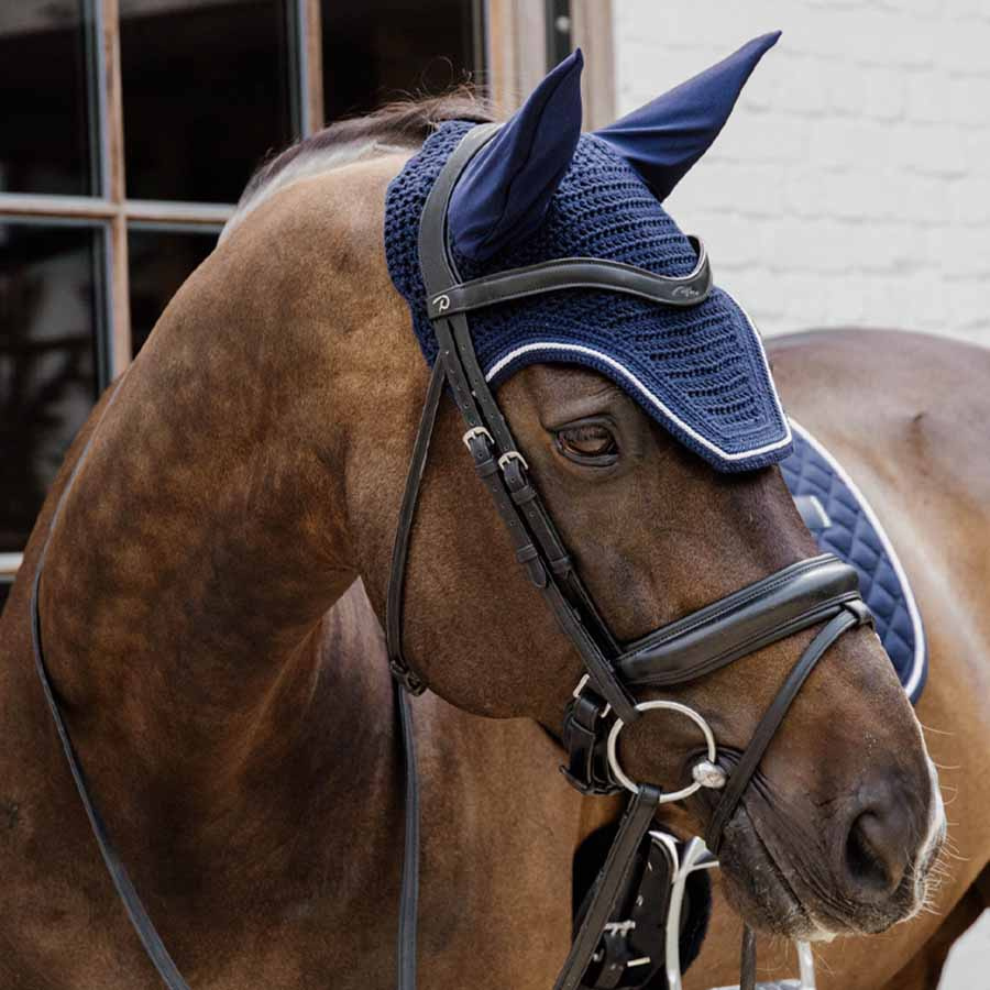 Haube Wellington Diamond Rope Marineblau