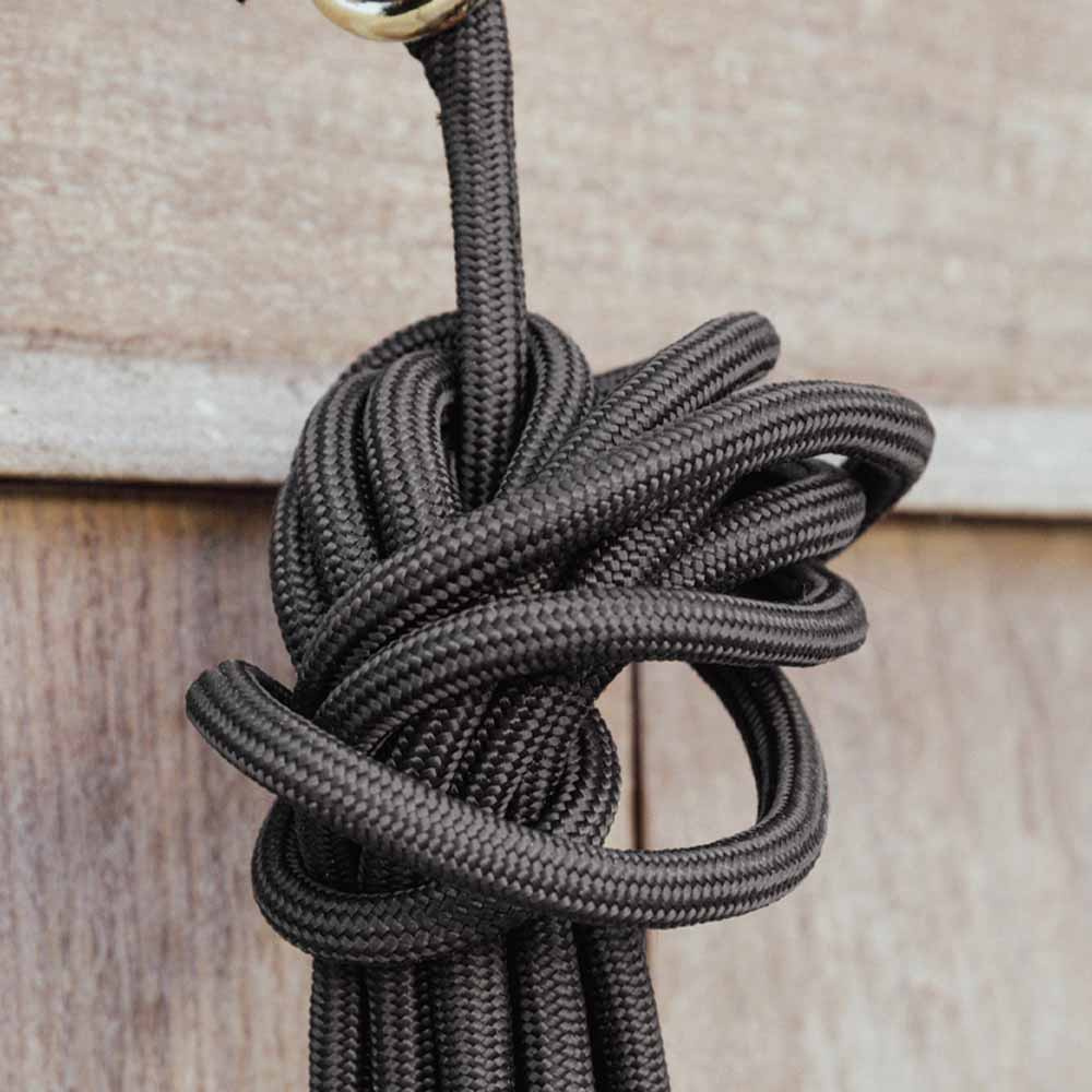 Longierleine Basic Schwarz 8m