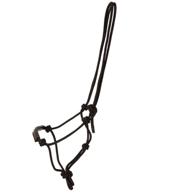 Knotenhalfter Grooming Deluxe Schwarz