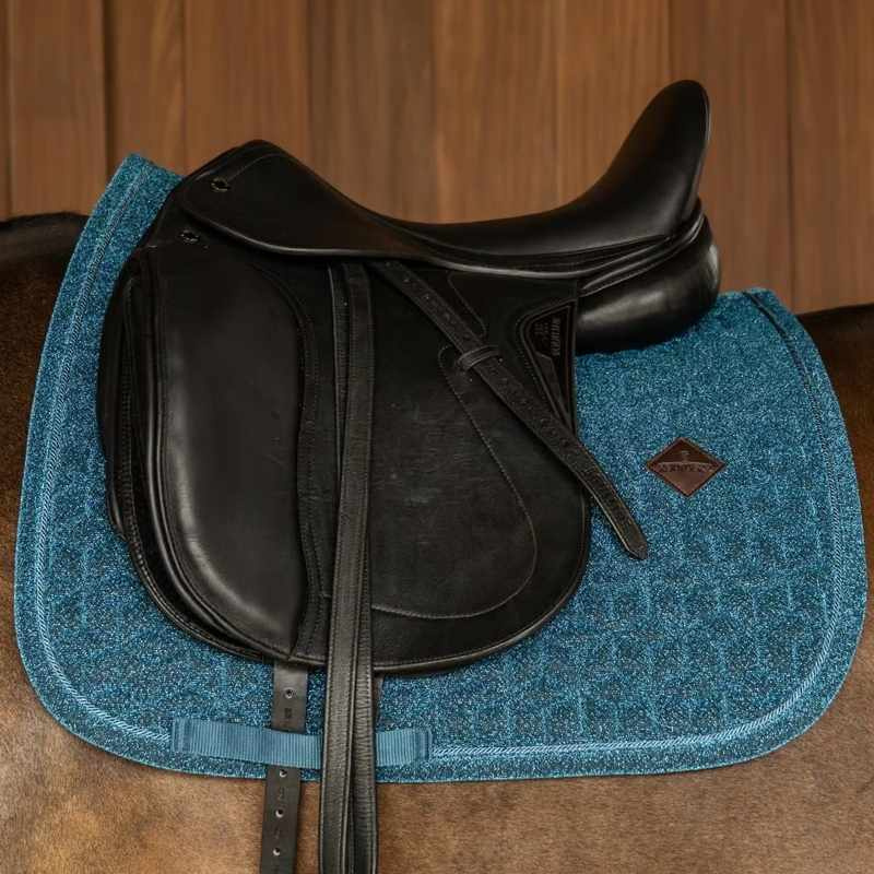 Dressurschabracke Full Sparkling Marineblau