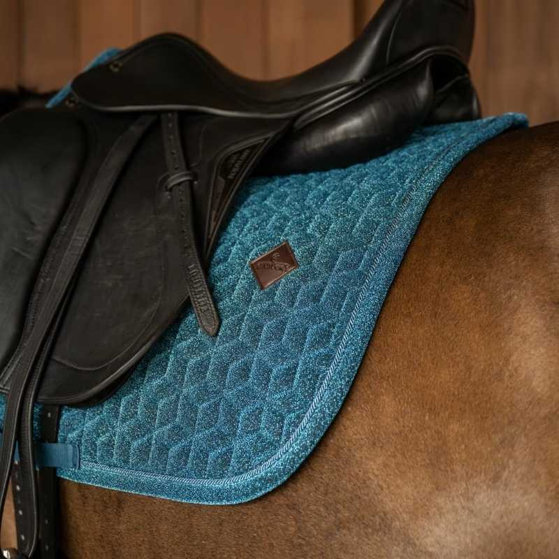 Dressurschabracke Full Sparkling Marineblau