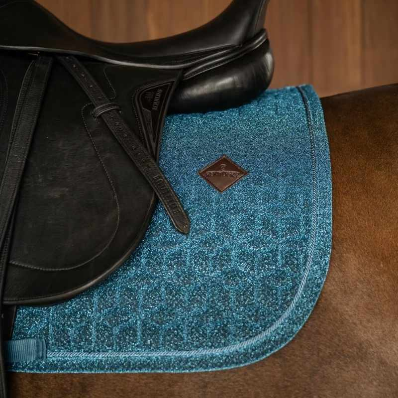 Dressurschabracke Full Sparkling Marineblau