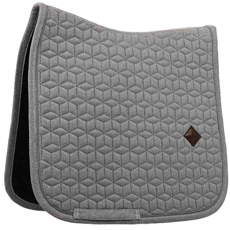 Dressurschabracke Full Sparkling Grau