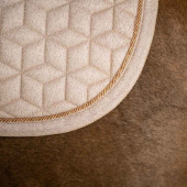 Dressurschabracke Full Sparkling Beige Dressurschabracke Full Sparkling Beige