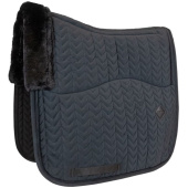 Dressurschabracke Skin Friendly Velvet Schwarz Dressurschabracke Skin Friendly Velvet Schwarz