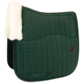 Dressurschabracke Skin Friendly Velvet Grün Dressurschabracke Skin Friendly Velvet Grün