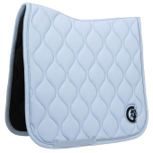 Dressurschabracke Wave 3D Logo Hellblau Dressurschabracke Wave 3D Logo Hellblau