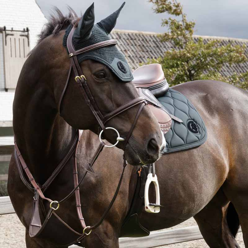 Schabracke Wave 3D Logo Grün