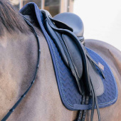 Dressurschabracke Metal Chain Marineblau Dressurschabracke Metal Chain Marineblau