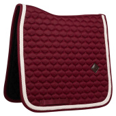 Dressurschabracke Plaited Cord Bordeaux Dressurschabracke Plaited Cord Bordeaux