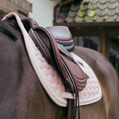 Schabracke Plaited Cord Blassrosa Schabracke Plaited Cord Blassrosa