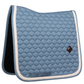 Dressurschabracke Plaited Cord Hellblau Dressurschabracke Plaited Cord Hellblau
