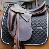 Dressurschabracke Diamond Rope Schwarz Dressurschabracke Diamond Rope Schwarz