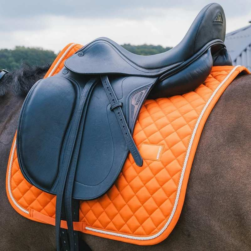 Dressurschabracke Diamond Rope Orange