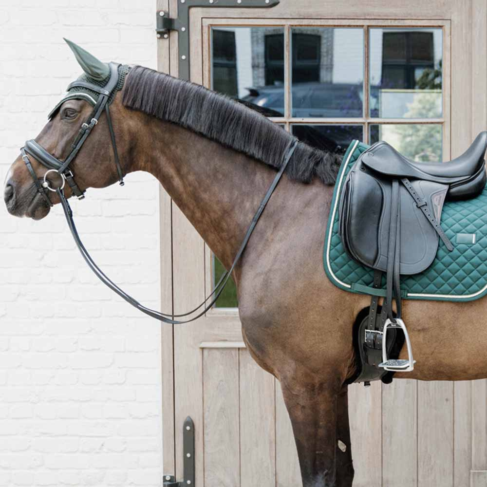 Dressurschabracke Diamond Rope Grün