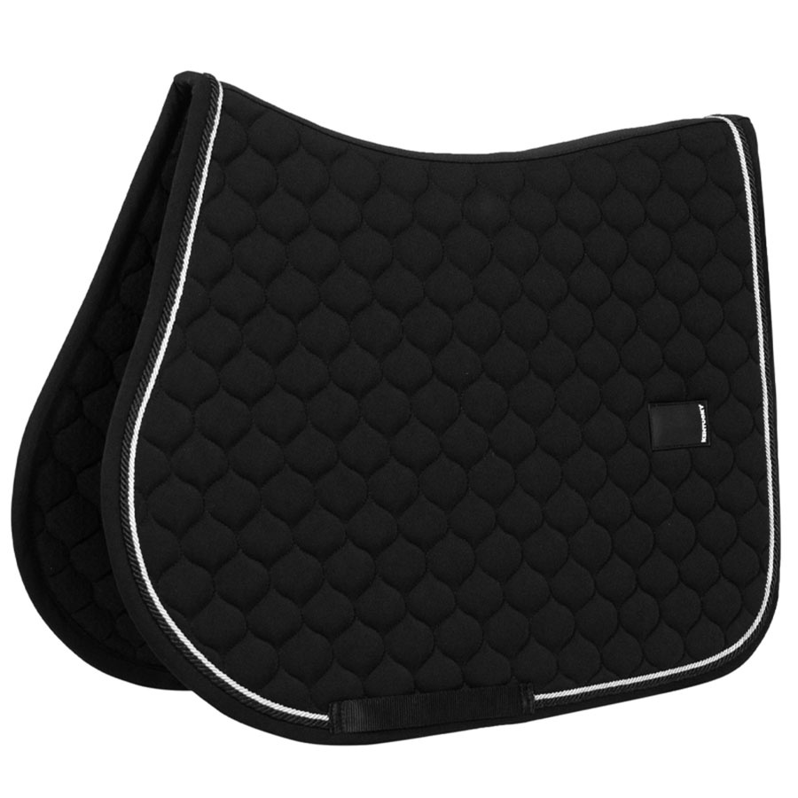 Schabracke Onion Quilt Rubber Logo Schwarz