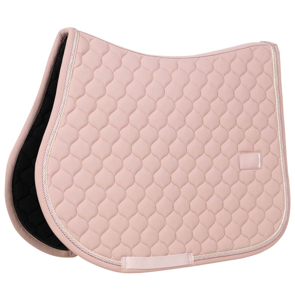 Schabracke Onion Quilt Rubber Logo Altrosa