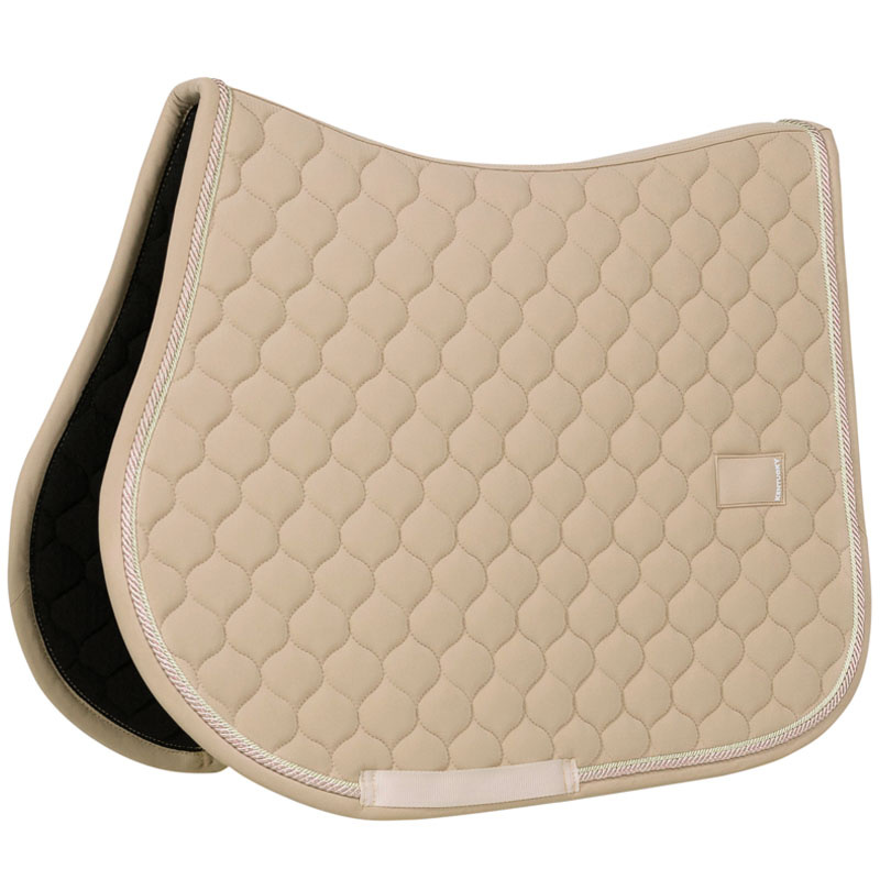 Schabracke Onion Quilt Rubber Logo Beige