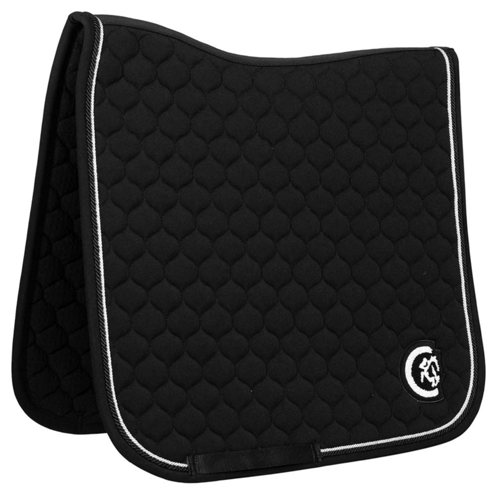 Dressurschabracke Onion Quilt 3D Logo Schwarz