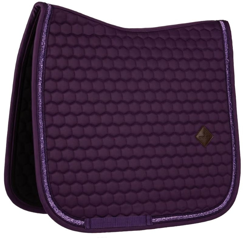 Dressurschabracke Glitter Band Lila