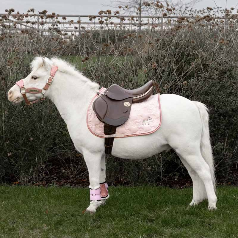 Schabracke Unicorn Head Glitter Hellrosa