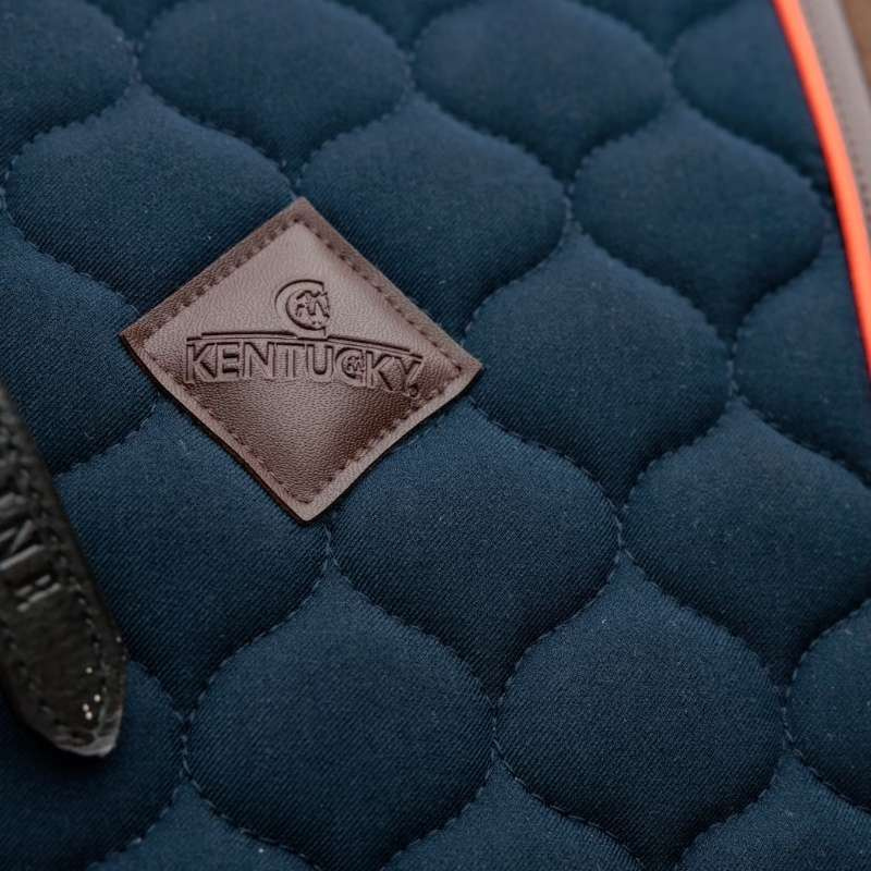 Dressurschabracke Onion Quilt Leather Marineblau