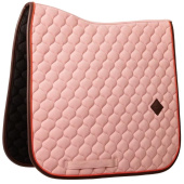 Dressurschabracke Onion Quilt Leather Altrosa Dressurschabracke Onion Quilt Leather Altrosa