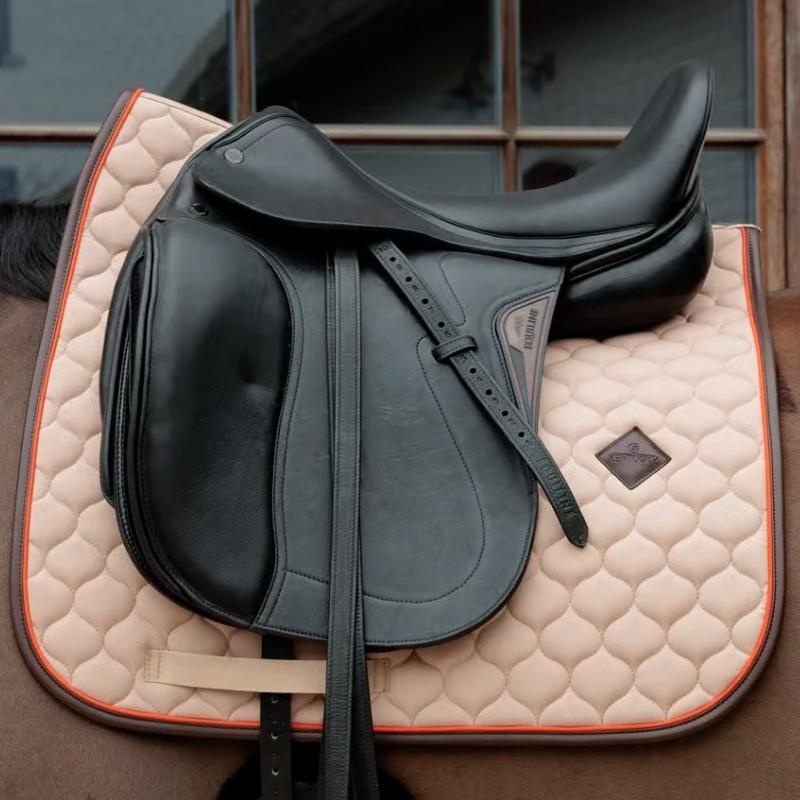 Dressurschabracke Onion Quilt Leather Beige