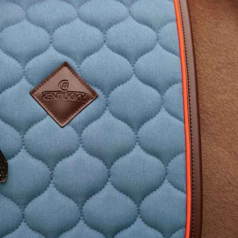 Dressurschabracke Onion Quilt Leather Blau