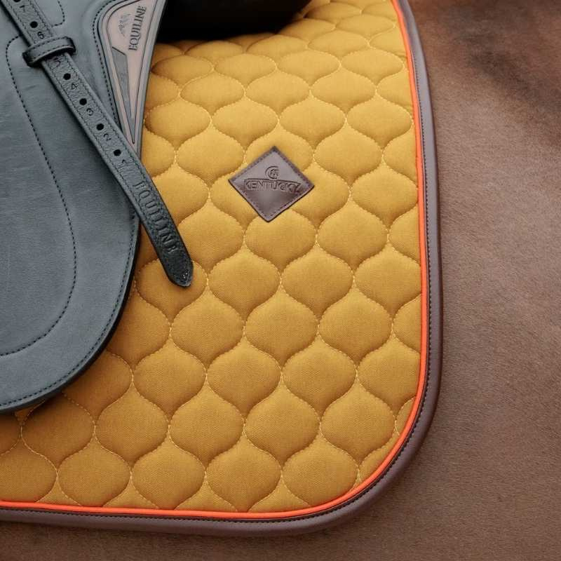 Dressurschabracke Onion Quilt Leather Khaki