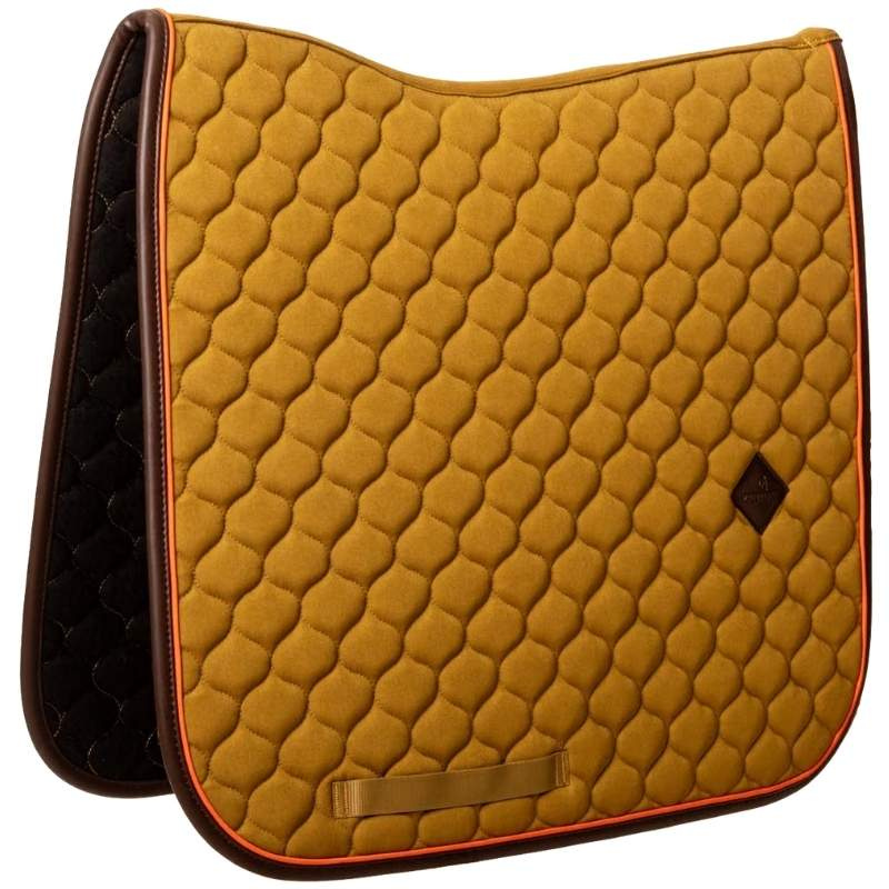 Dressurschabracke Onion Quilt Leather Khaki