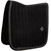 Dressurschabracke Velvet Mini Pearls Schwarz Dressurschabracke Velvet Mini Pearls Schwarz